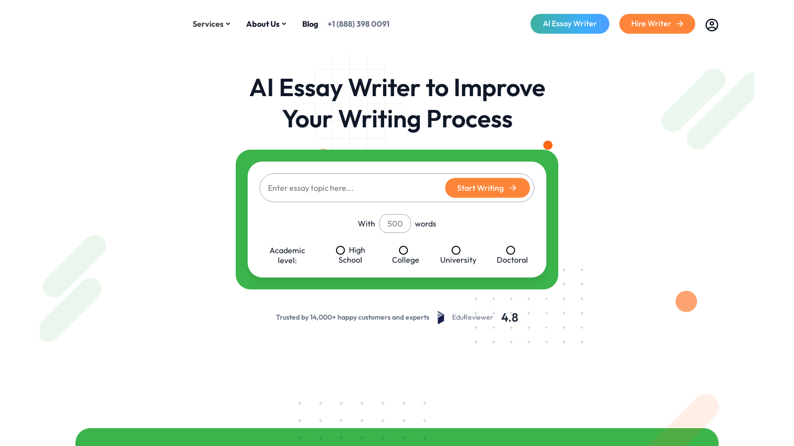 AI Essay Writer by customwriting.com
