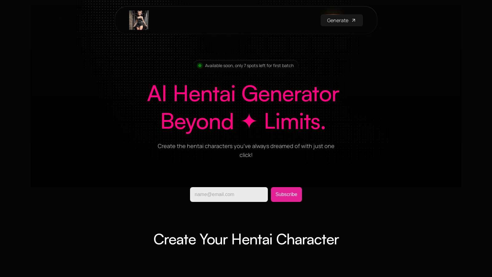 AI Hentai Generator