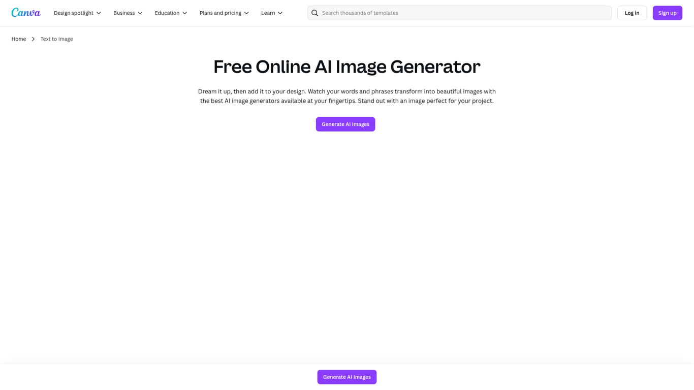 AI Image Generator | Canva