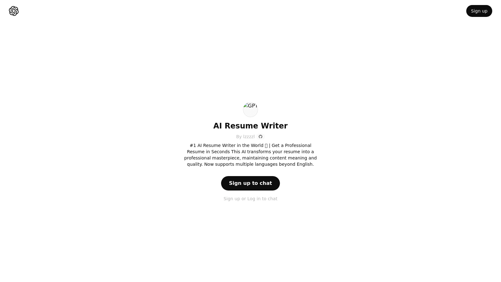 AI Resume Writer