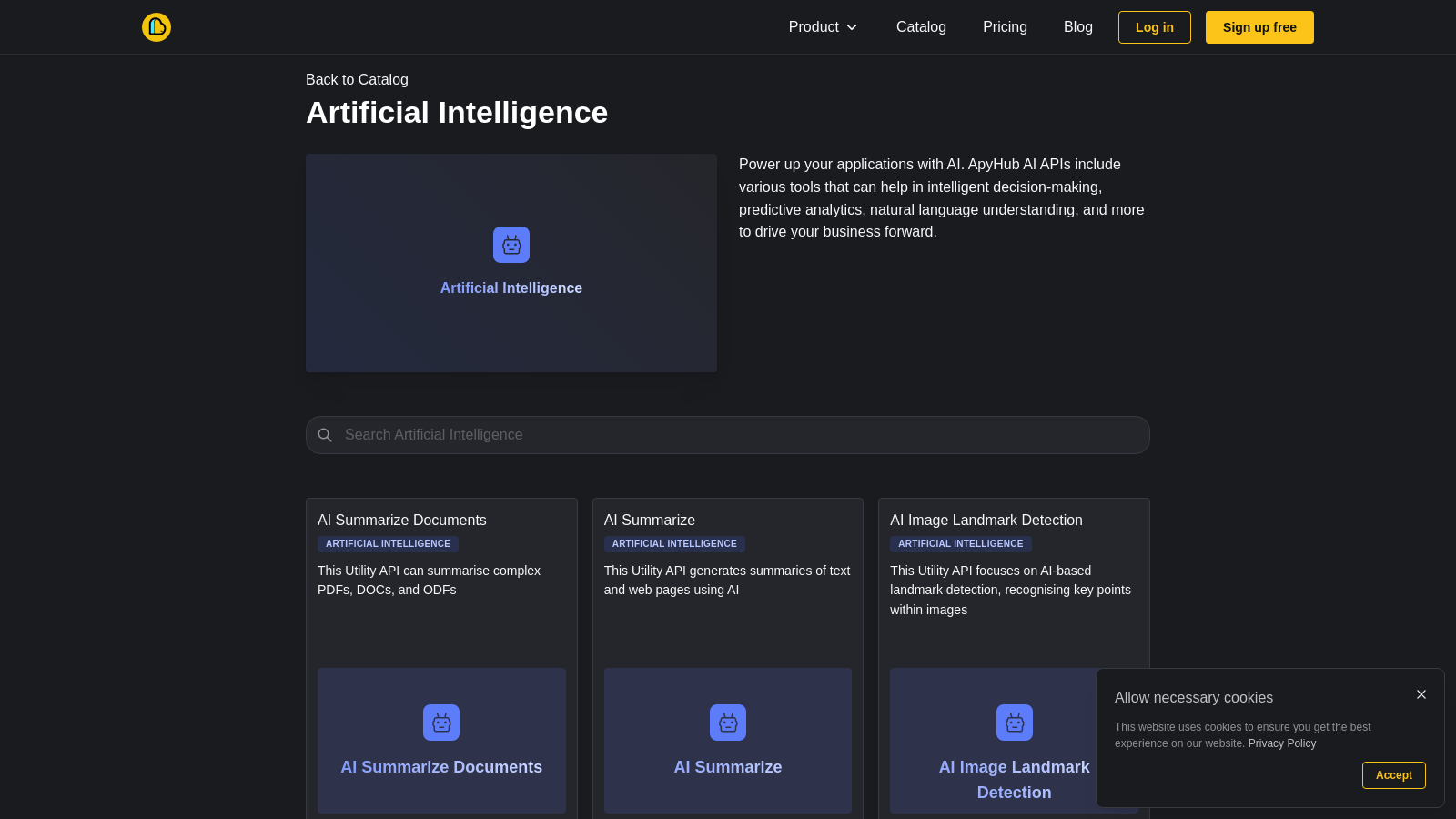 Apyhub AI APIs
