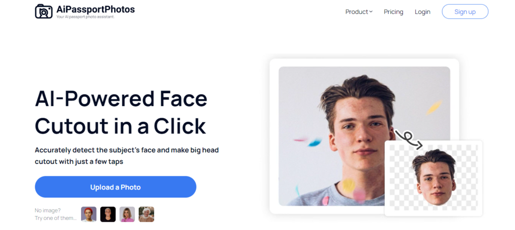 Big Head Cutout