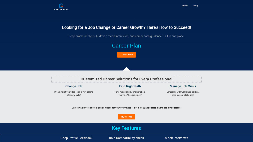 Career Plan - Growth Starts Here