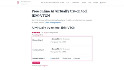 IDM-VTON online