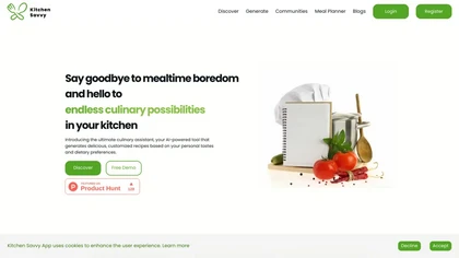 Kitchen Savvy App