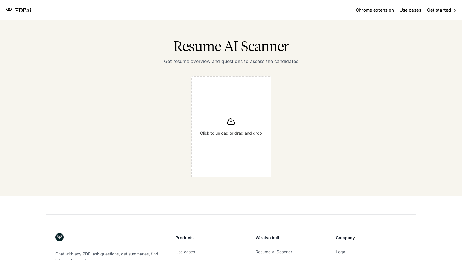 Resume Scanner
