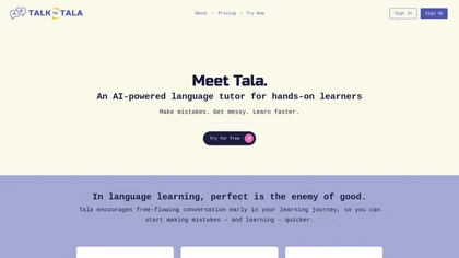 Talk to Tala
