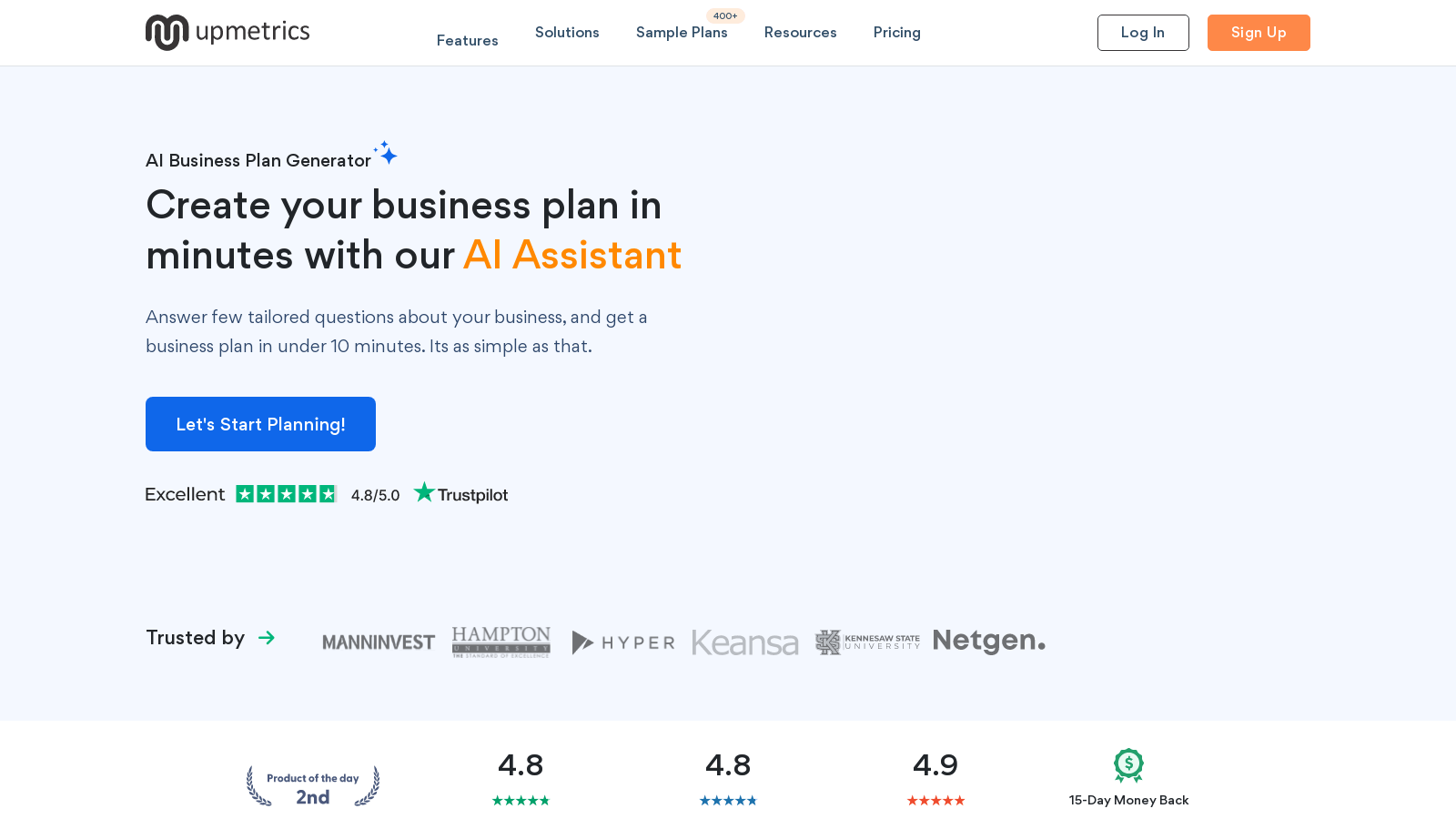 Upmetrics AI